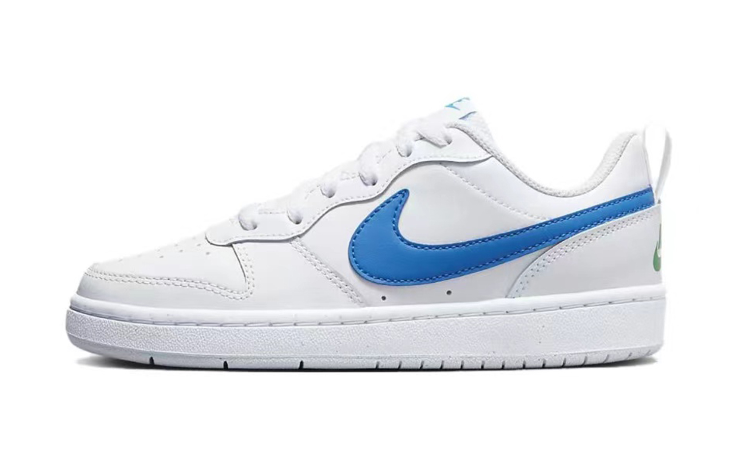 Details for Nike Court Borough Low 2 'Rabbit Deconstructed Double Lace Campus' Lelaki BQ5448-123-466263