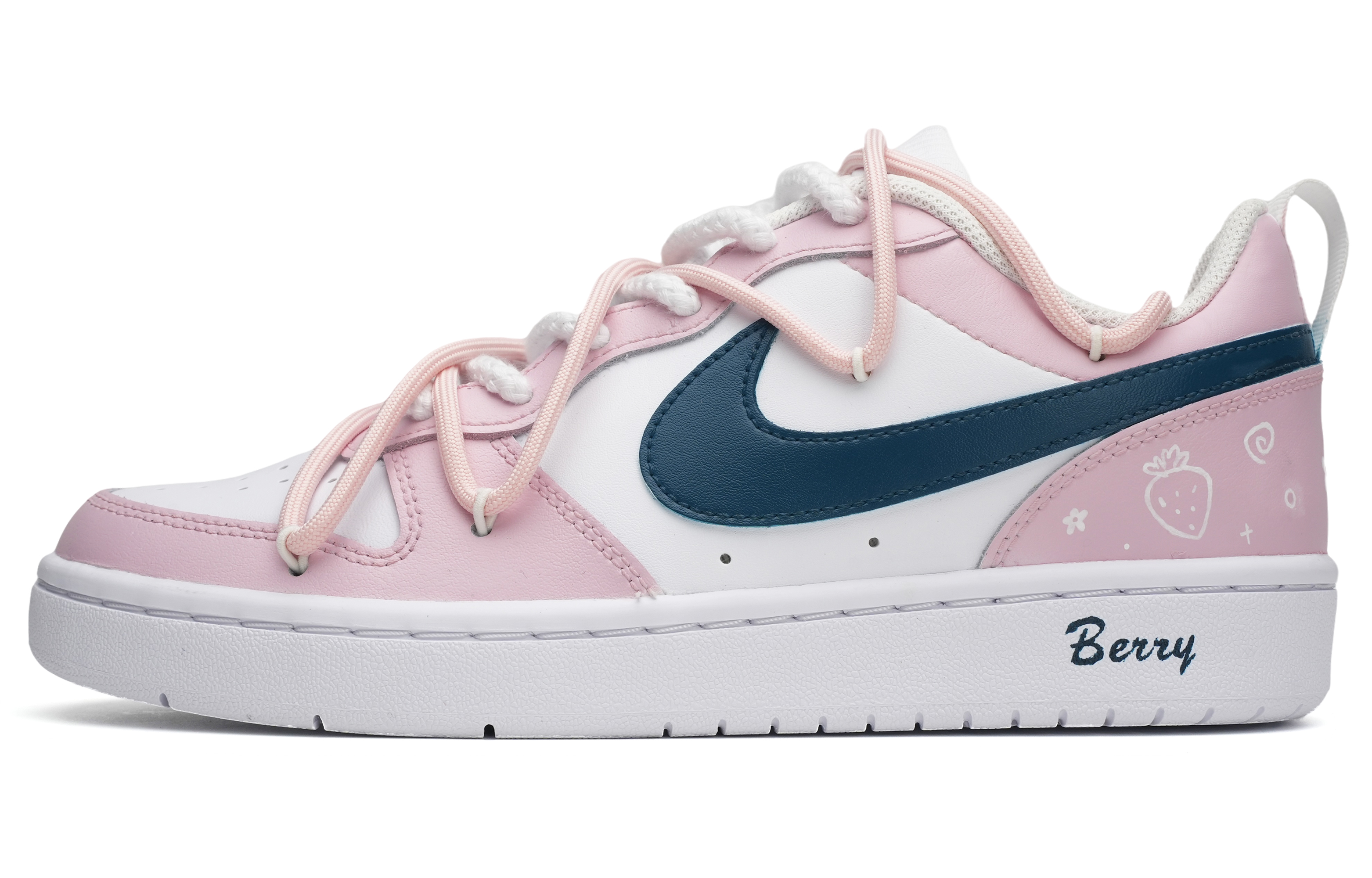 Buy Nike Court Borough Low 2 'Dibujo de Fresa' BQ5448-100-466042