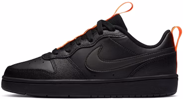 (Youth) Nike Court Borough Low 2 SE 'Black Orange' CT3964-001 (Youth) Nike Court Borough Low 2 SE 'Black Orange' CT3964-001