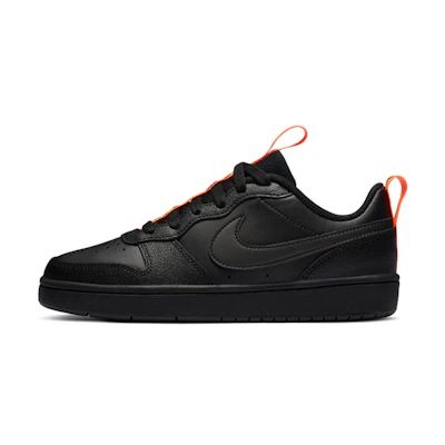 (Youth) Nike Court Borough Low 2 SE 'Black Orange'