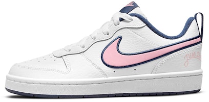 (Youth) Nike Court Borough Low 2 SE1 'White Blue Pink' DB3090-100 (Youth) Nike Court Borough Low 2 SE1 'White Blue Pink' DB3090-100