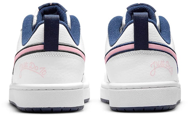 (Youth) Nike Court Borough Low 2 SE1 'White Blue Pink' DB3090-100 Purchase (Youth) Nike Court Borough Low 2 SE1 'White Blue Pink' DB3090-100