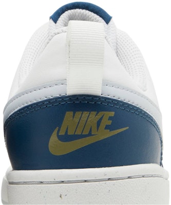 (Kanak-Kanak) Nike Court Borough Low 2 SE 'Putih Valerian Biru' BQ5448-121 Sizing (Kanak-Kanak) Nike Court Borough Low 2 SE 'Putih Valerian Biru' BQ5448-121