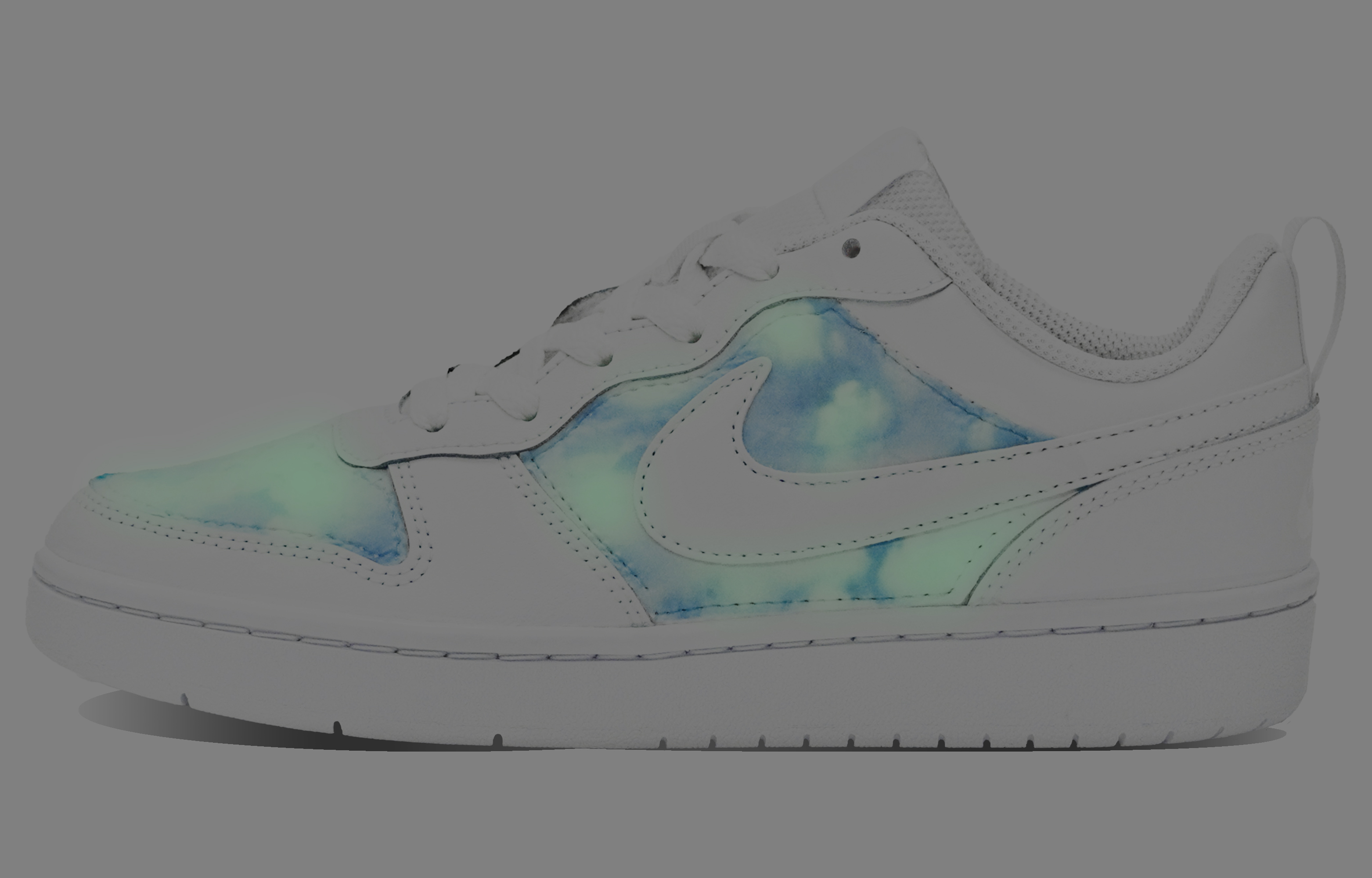 Lookbook ナイキ コート バラウ ロー 'ブルースカイ ホワイトクラウド' BQ5448-100-445942 BQ5448-100-445942