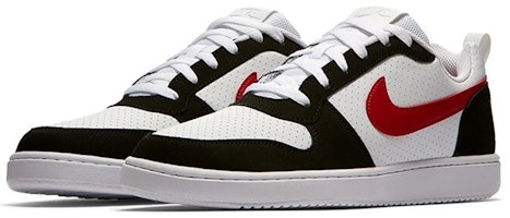 Nike Court Borough Low 'Bred' Sepatu Sneakers Hitam Merah 838937-102 Lookbook Nike Court Borough Low 'Bred' Sepatu Sneakers Hitam Merah 838937-102