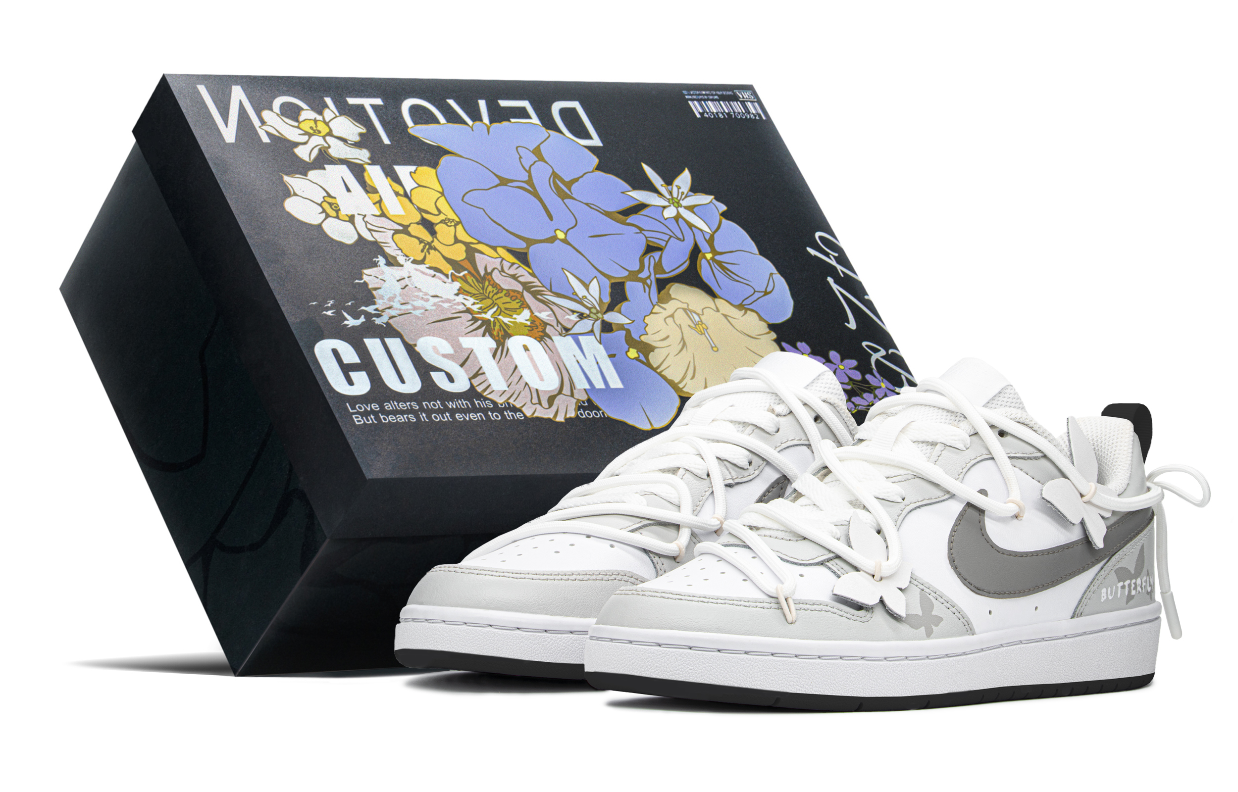 Nike Court Borough Low 'Butterfly Graffiti'