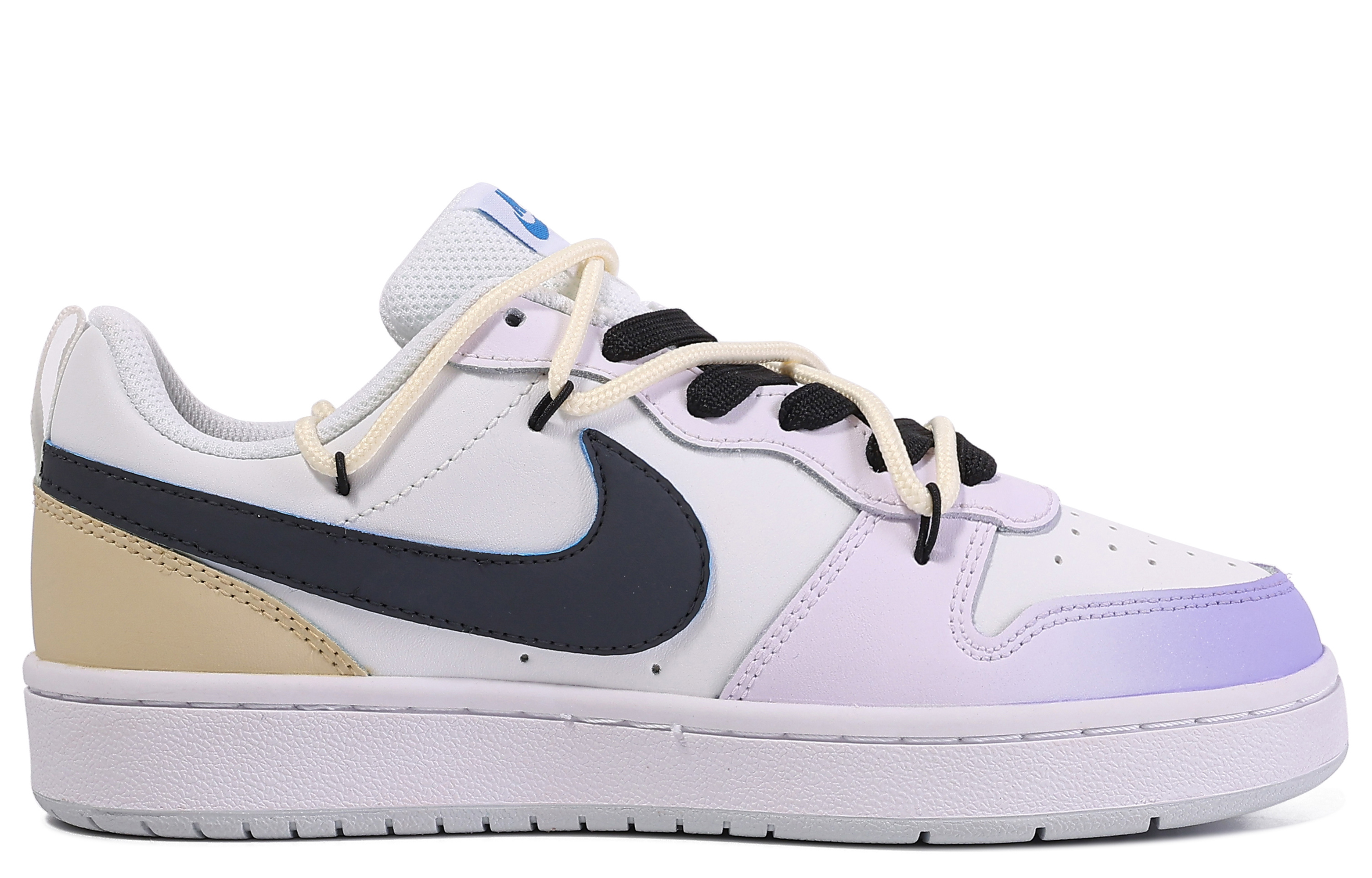 Nike Court Borough Low 'Da Vinci Dopamine Planet Graffiti Gradient' 圖 2