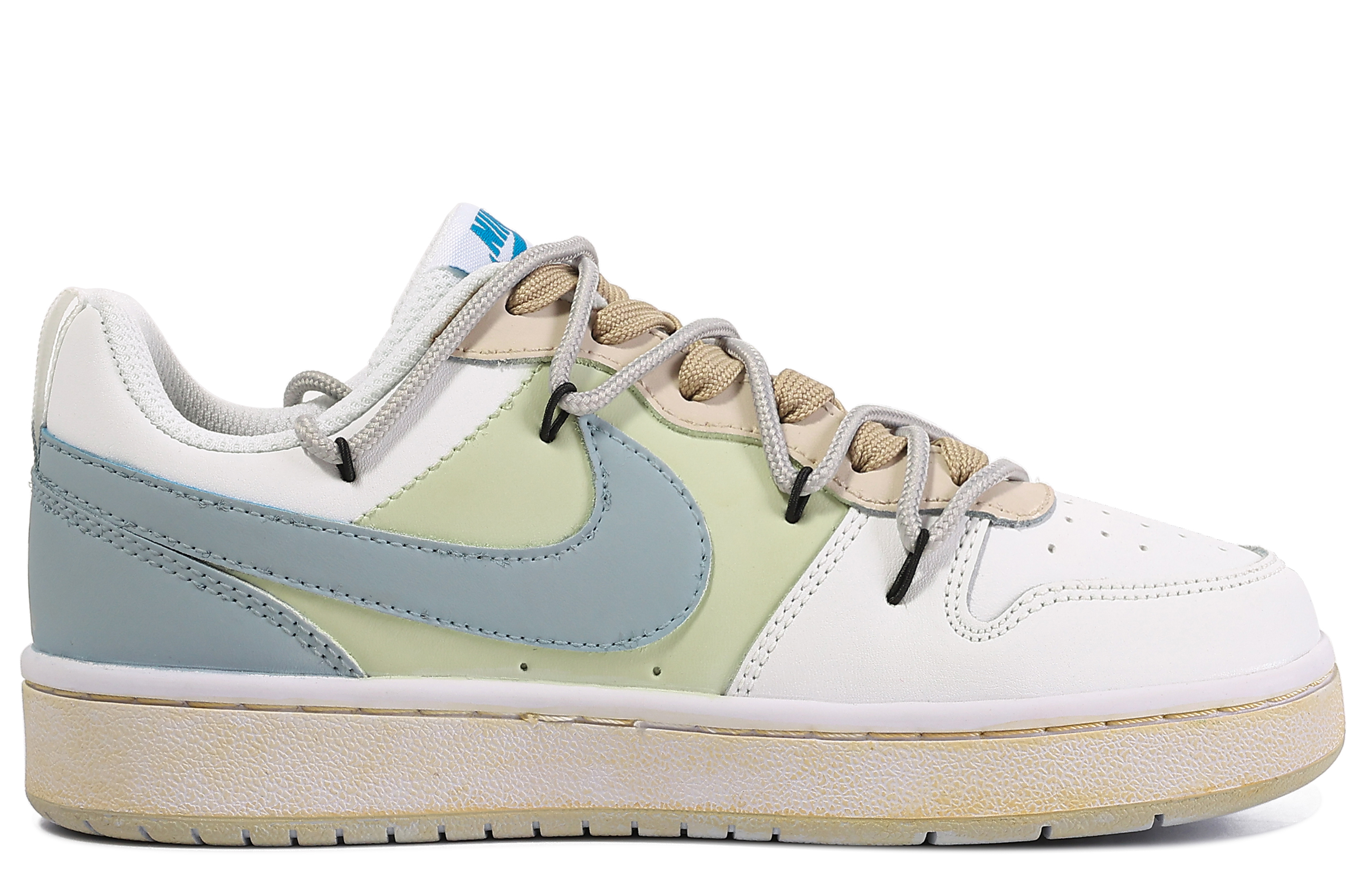 Nike Court Borough Low 'Da Vinci Morse Code Polka Dot' 圖 3