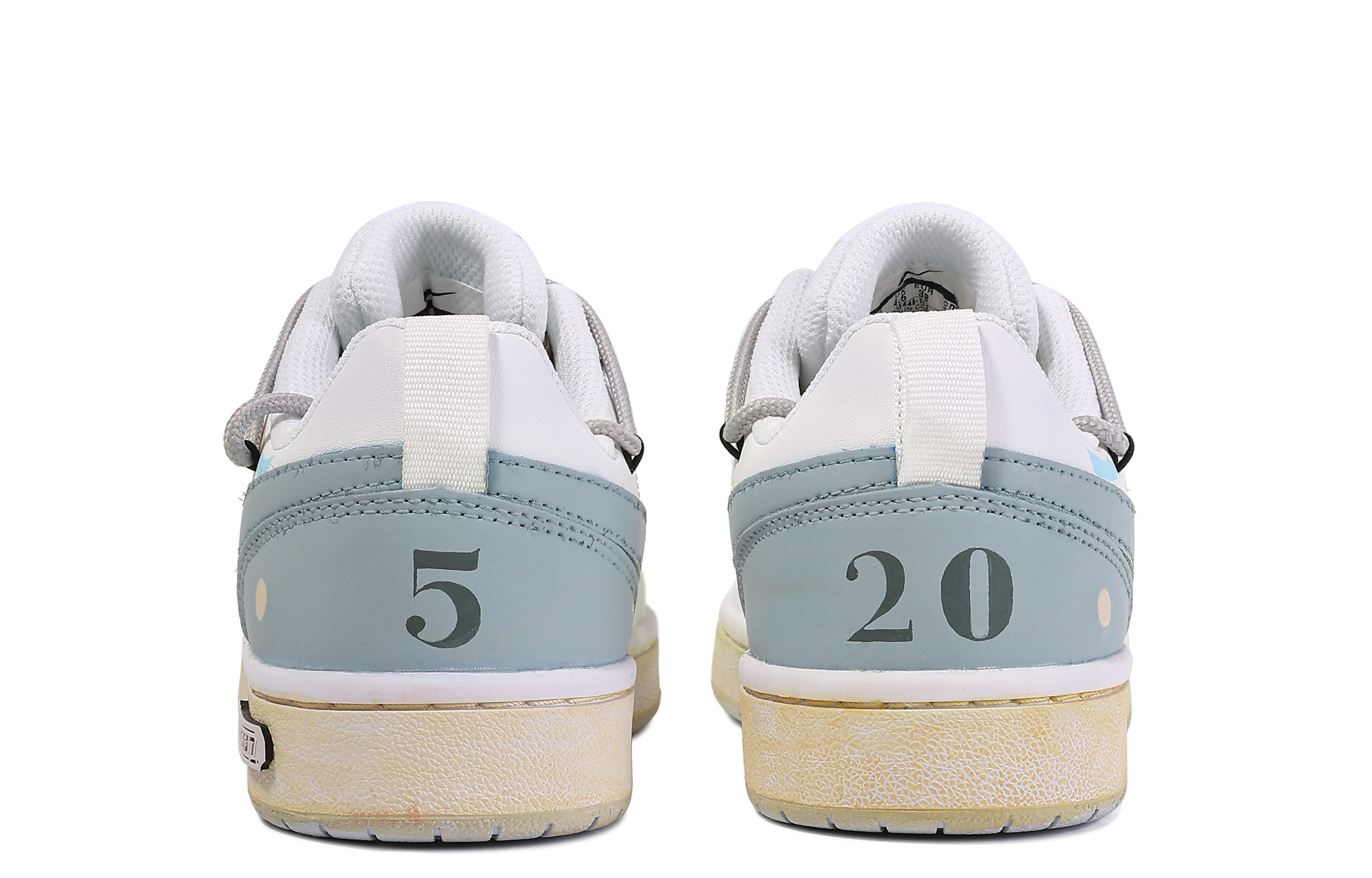 Nike Court Borough Low 'Da Vinci Morse Code Polka Dot' 圖 6