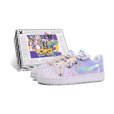 Nike Court Borough Low 'Da Vinci Space Y2K Graffiti'
