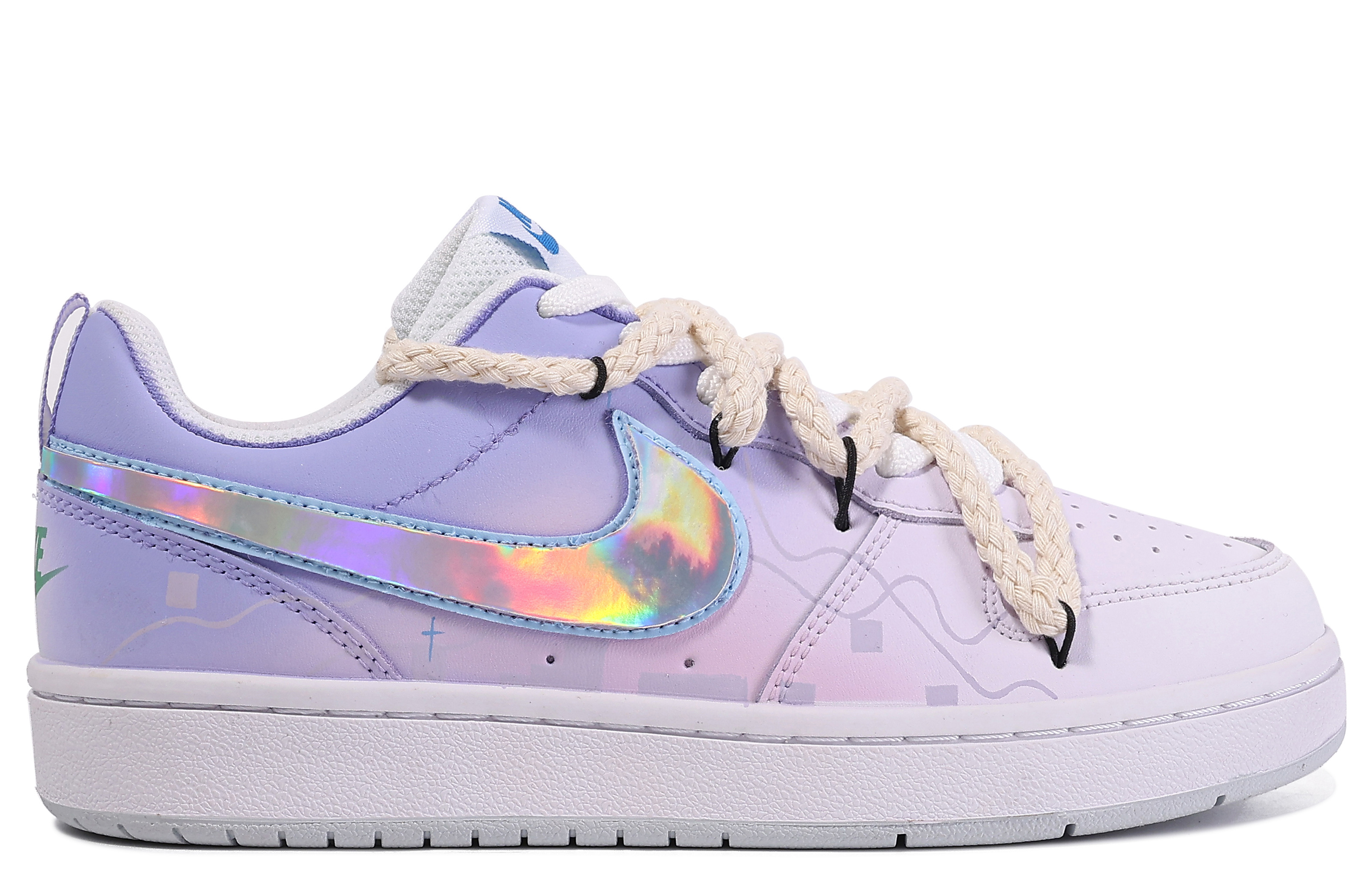 Nike Court Borough Low 'Da Vinci Space Y2K Graffiti' 圖 4