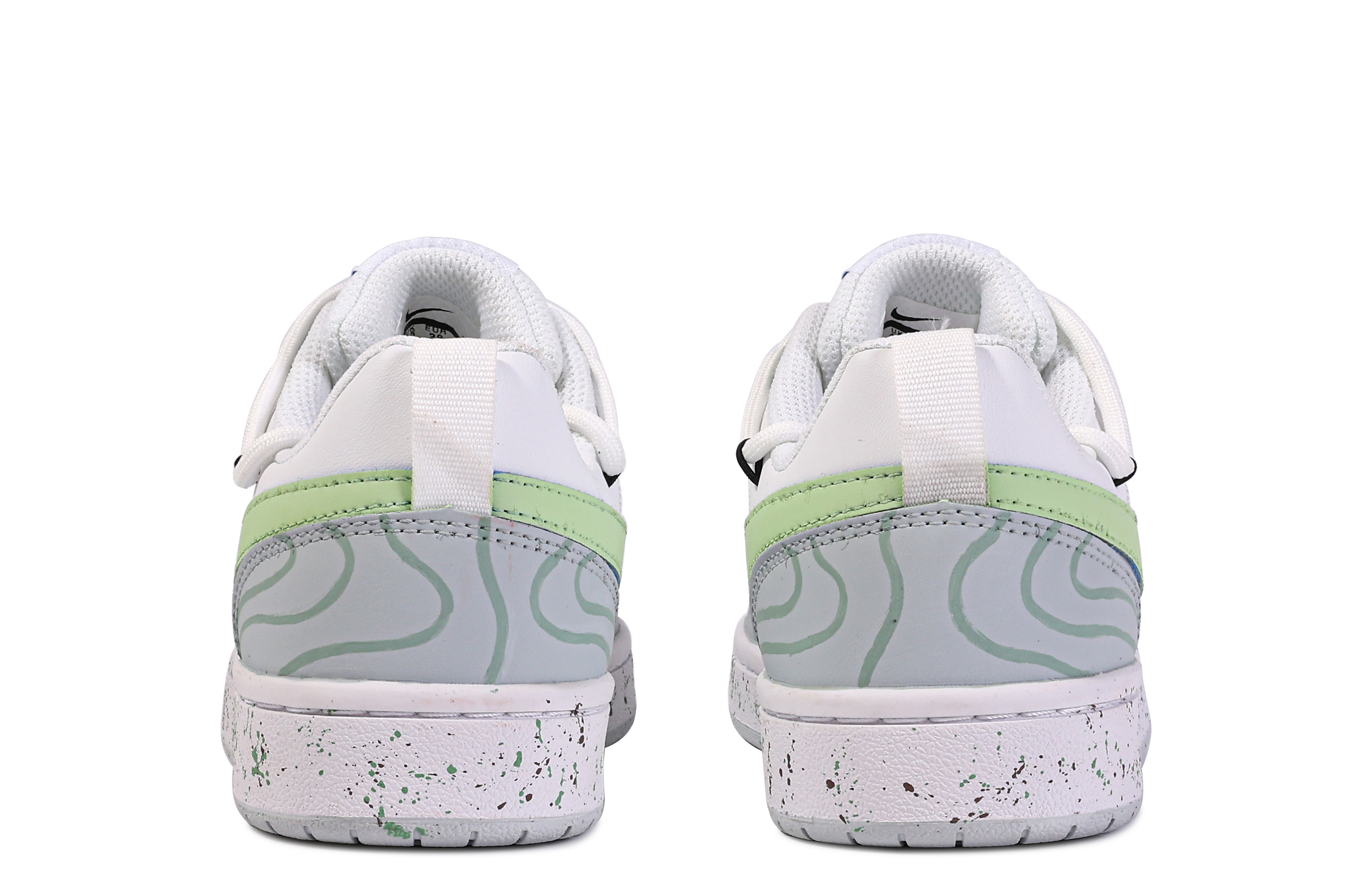 Nike Court Borough Low 'Da Vinci Wave Green White' 圖 6