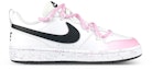 Lookbook Nike Court Borough Low 'Deconstructed Pink Splatter' Sepatu Wanita DV5456-104-457659