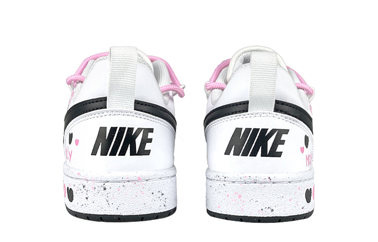 Details for Nike Court Borough Low 'Deconstructed Pink Splatter' Sepatu Wanita DV5456-104-457659