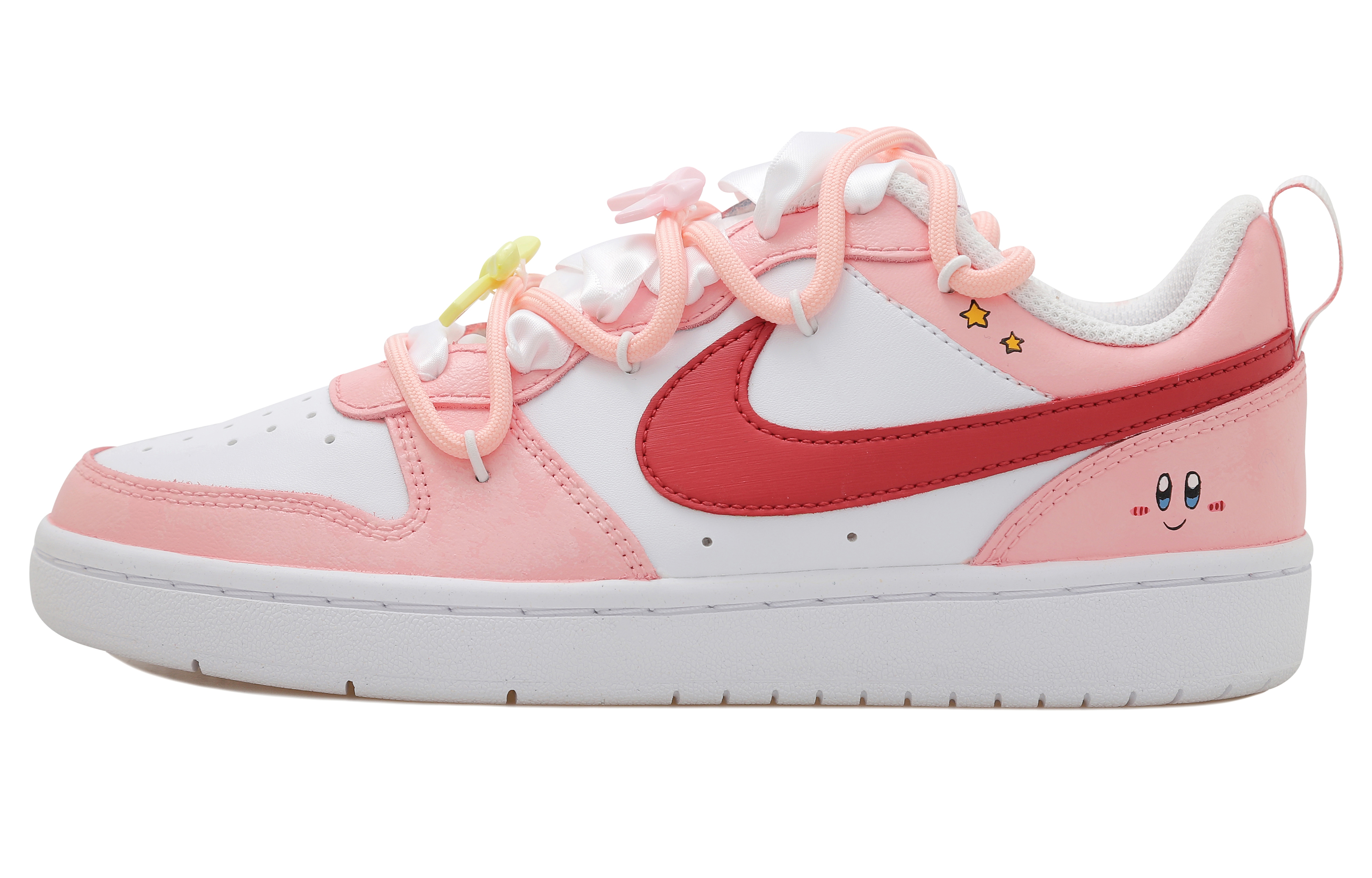 Buy 耐克Court Borough Low '梦幻星星卡比丝绸蝴蝶结解构' BQ5448-124-459719