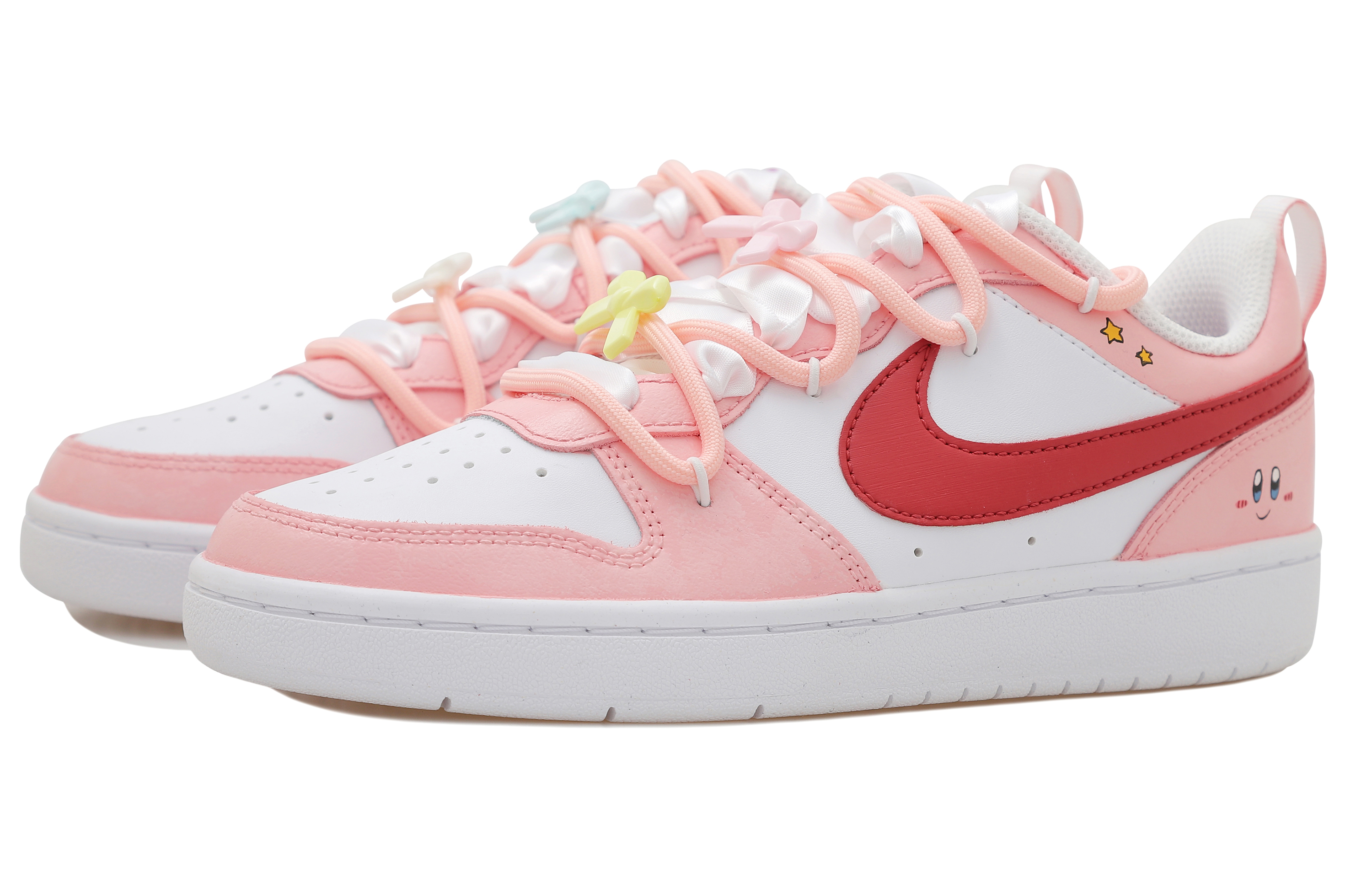 Nike Court Borough Low 'Dreamy Star Kirby Silk Bow Deconstructed' 圖 3
