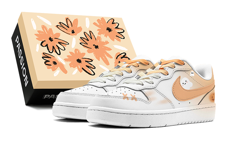 Nike Court Borough Low 'Halloween Pumpkin Ghost Gradient'