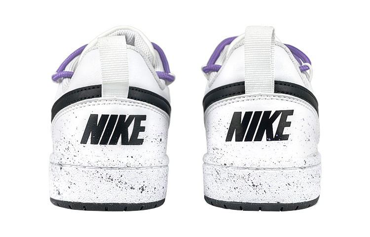 Purchase 【定制球鞋】 Nike Court Borough 神秘星球 解構 潑墨 防滑耐磨 低幫 板鞋 GS 白紫