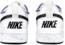 Purchase 【定制球鞋】 Nike Court Borough 神秘星球 解構 潑墨 防滑耐磨 低幫 板鞋 GS 白紫