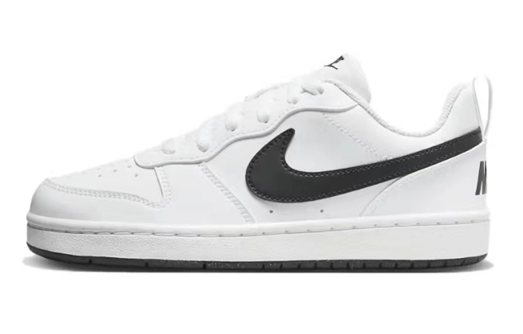 Sizing 【定制球鞋】 Nike Court Borough 神秘星球 解構 潑墨 防滑耐磨 低幫 板鞋 GS 白紫