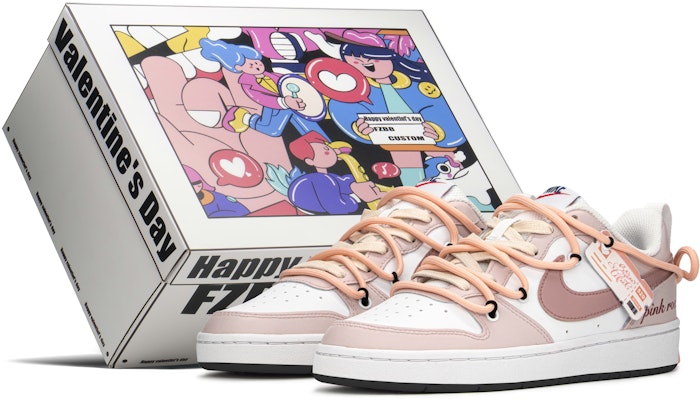 Buy Nike Court Borough Low Retro Gift Box Pink Beige DO7446 101 486469 Novelship