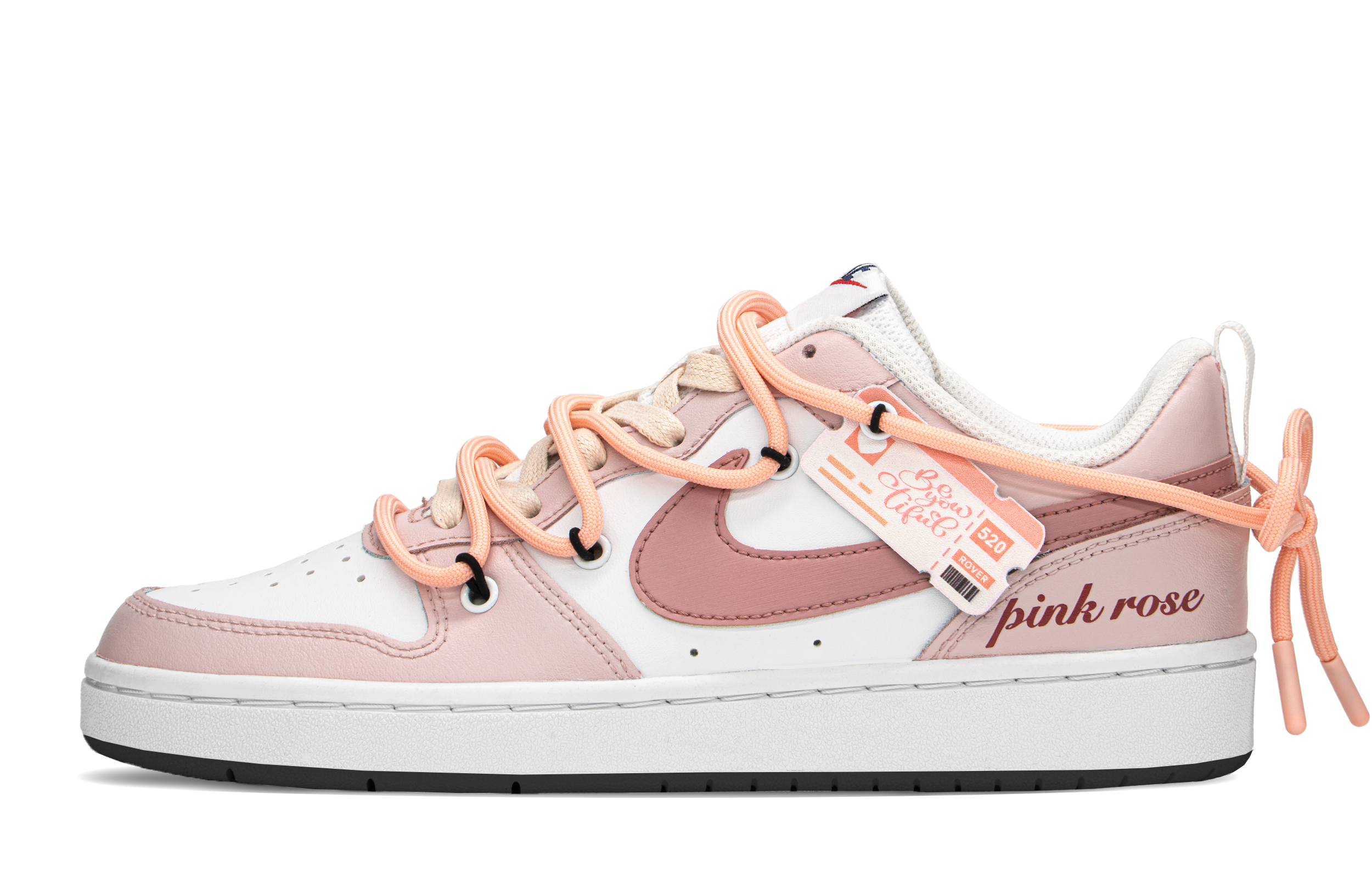 Nike Court Borough Low 'Retro Gift Box Pink Beige' 圖 2