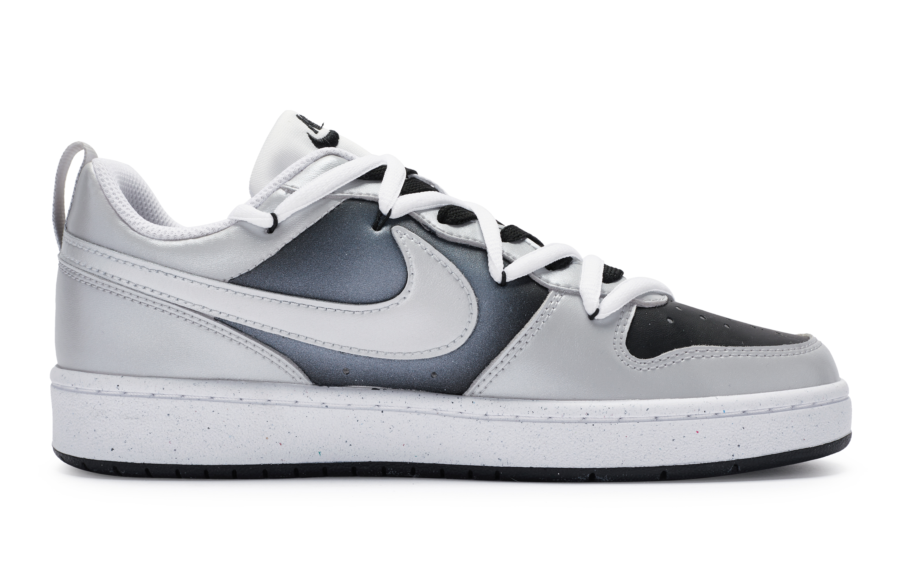 Nike Court Borough Low 'Silver Mist Drip Splatter' 圖 2