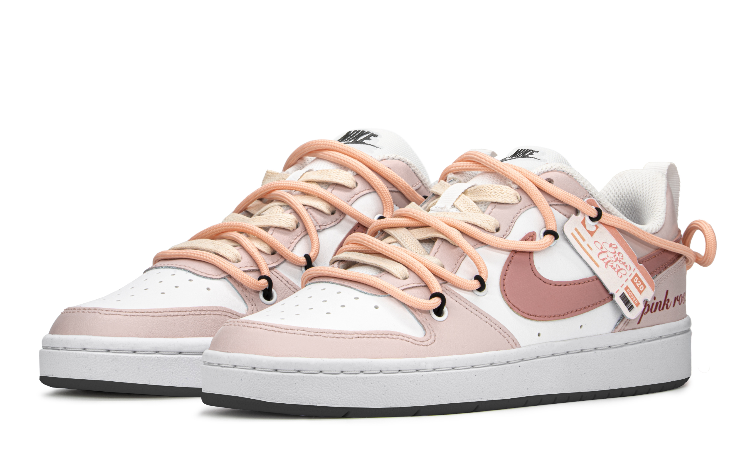 Nike Court Borough Low 'Summer Gift Box Pink Rose' 圖 4