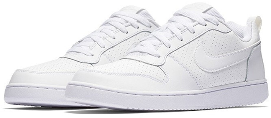 Nike Court Borough Low 'Triple White' 838937-111 Lookbook Nike Court Borough Low 'Triple White' 838937-111