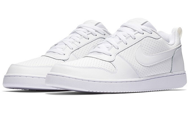 Shop Nike Court Borough Low ''Triple Weiß'' 838937-111