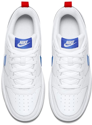(Youth) Nike Court Borough Low 2 'White Blue Red' BQ5448-109 Shop (Youth) Nike Court Borough Low 2 'White Blue Red' BQ5448-109