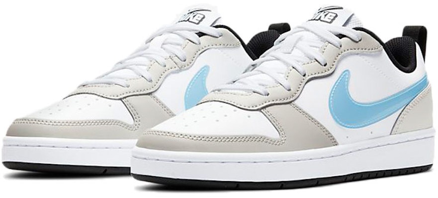 (JR) 나이키 코트 버로우 로우 블루/그레이 '화이트' CW1624-100 Lookbook (JR) 나이키 코트 버로우 로우 블루/그레이 '화이트' CW1624-100