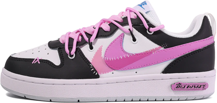 Nike Court Borough Low Hitam Merah Jambu Putih 'Da Vinci Dopamin Musim Panas' BQ5448-123-486434 Buy Nike Court Borough Low Hitam Merah Jambu Putih 'Da Vinci Dopamin Musim Panas' BQ5448-123-486434