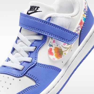 Nike Court Borough Low FL Blanco/Zafiro/Negro/Blanco IQ0879-100 Sizing Nike Court Borough Low FL Blanco/Zafiro/Negro/Blanco IQ0879-100