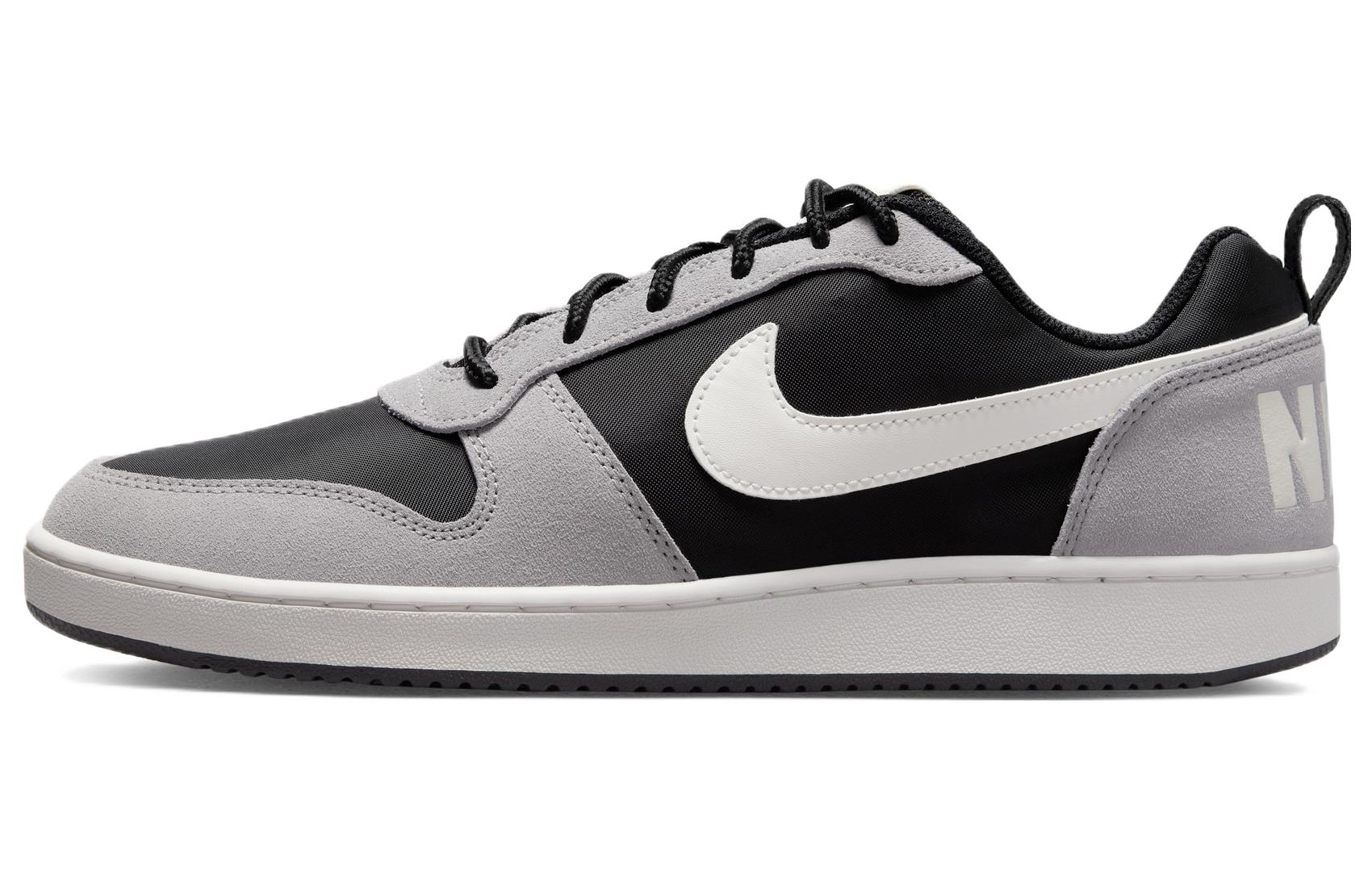 Nike Court Borough Low Premium 'Black Grey Sail' 844881-005
