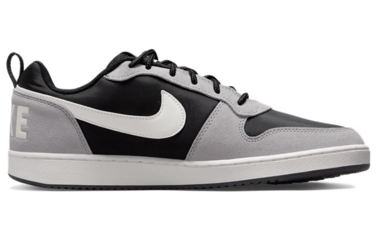 Lookbook Nike Court Borough Low Premium 'Hitam Abu Sail' 844881-005