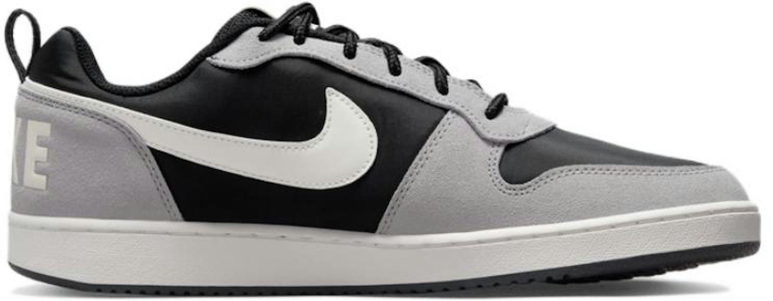 Nike Court Borough Low Premium 'Hitam Abu Sail' 844881-005 Lookbook Nike Court Borough Low Premium 'Hitam Abu Sail' 844881-005