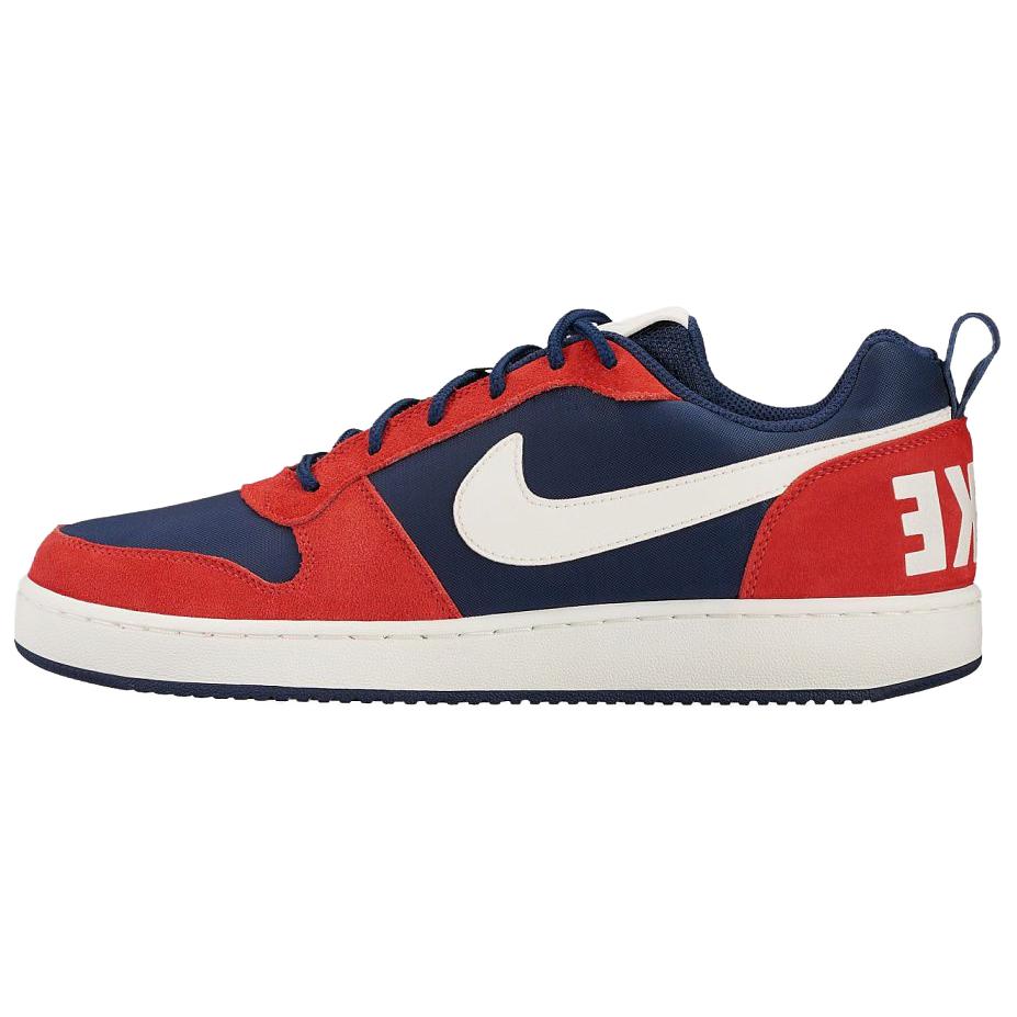Nike Court Borough Low Premium 'Midnight Navy Sail University Red' 844881-401