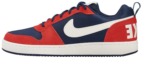 Nike Court Borough Low Premium 'Midnight Navy Sail University Red' 844881-401 Nike Court Borough Low Premium 'Midnight Navy Sail University Red' 844881-401