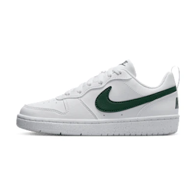(Youth) Nike Court Borough Low Re-Craft White/Fur