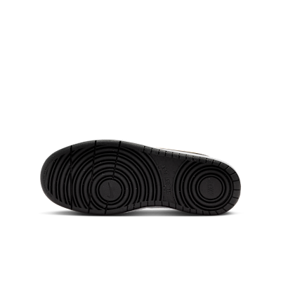 (Youth) Nike Court Borough Low Recraft Black/Black/White/Metallic Gold 圖 2