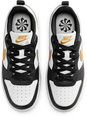 (JR) Nike Court Borough Low Recraft Noir/Blanc/Or Métallique France DV5456-008 Shop (JR) Nike Court Borough Low Recraft Noir/Blanc/Or Métallique France DV5456-008