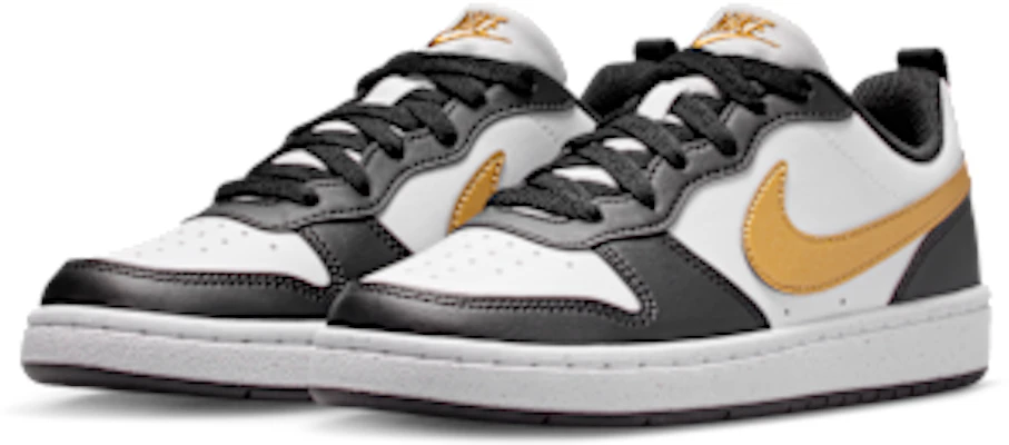 (JR) Nike Court Borough Low Recraft Noir/Blanc/Or Métallique France DV5456-008 Purchase (JR) Nike Court Borough Low Recraft Noir/Blanc/Or Métallique France DV5456-008