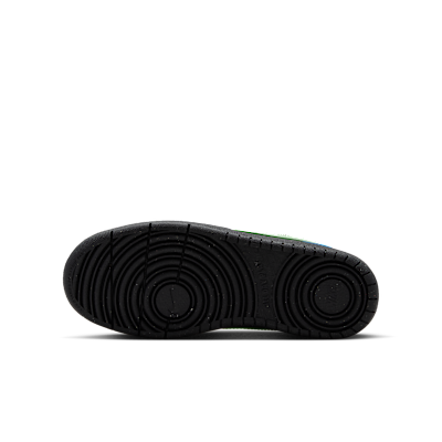 Order (JR) Nike Court Borough Low Recraft Negro/Azul Holandés/Fantasma/Tinte Volt DV5456-012