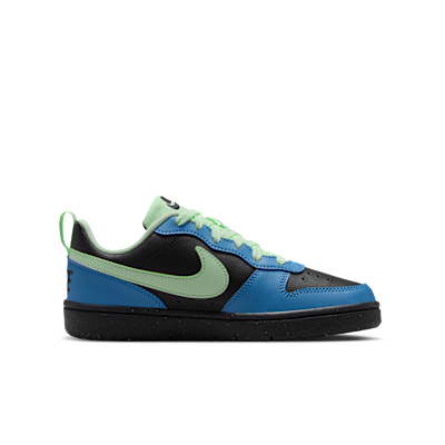 Lookbook (JR) Nike Court Borough Low Recraft Negro/Azul Holandés/Fantasma/Tinte Volt DV5456-012