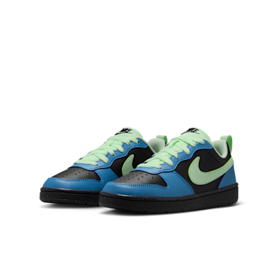 Purchase (JR) Nike Court Borough Low Recraft Negro/Azul Holandés/Fantasma/Tinte Volt DV5456-012