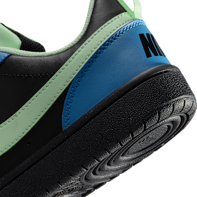Cheap (JR) Nike Court Borough Low Recraft Negro/Azul Holandés/Fantasma/Tinte Volt DV5456-012