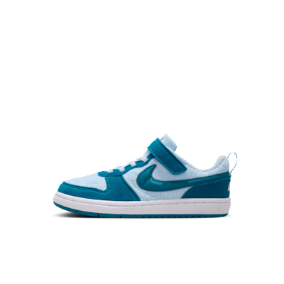 (Preschool) Nike Court Borough Low Recraft Celestine Blue/White/Green Abyss IM7163-441
