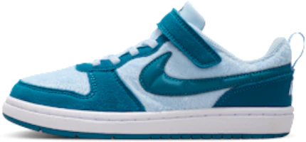 (Preschool) Nike Court Borough Low Recraft Celestine Blue/White/Green Abyss IM7163-441 (Preschool) Nike Court Borough Low Recraft Celestine Blue/White/Green Abyss IM7163-441