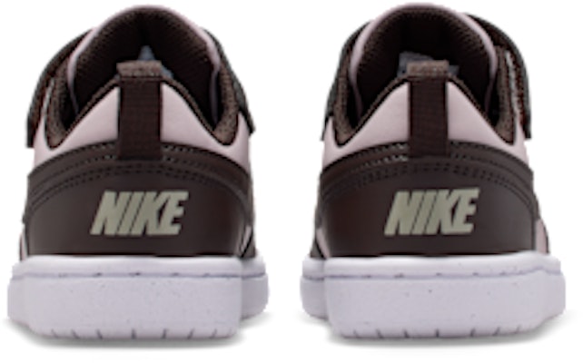 Nike Court Borough Low Recraft Particle Rose/Light Army/White/Velvet Brown DV5457-601 Details for Nike Court Borough Low Recraft Particle Rose/Light Army/White/Velvet Brown DV5457-601